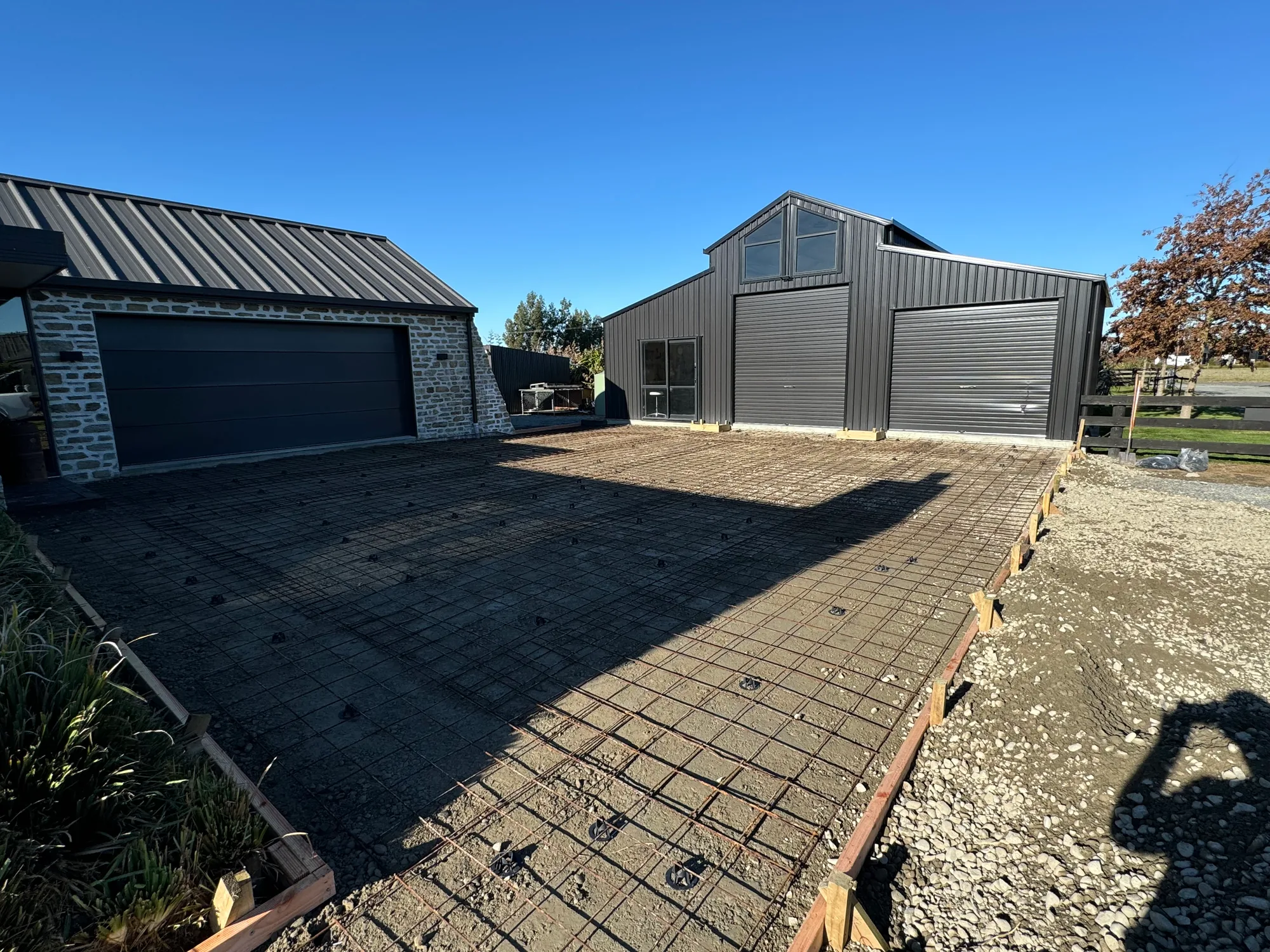 Large-scale commercial earthworks site preparation in Canterbury